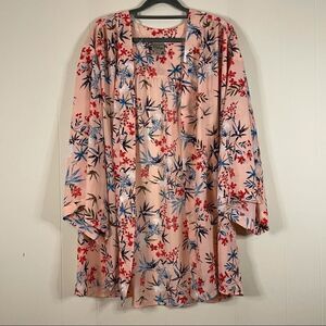 Como Vintage Floral  Kimono